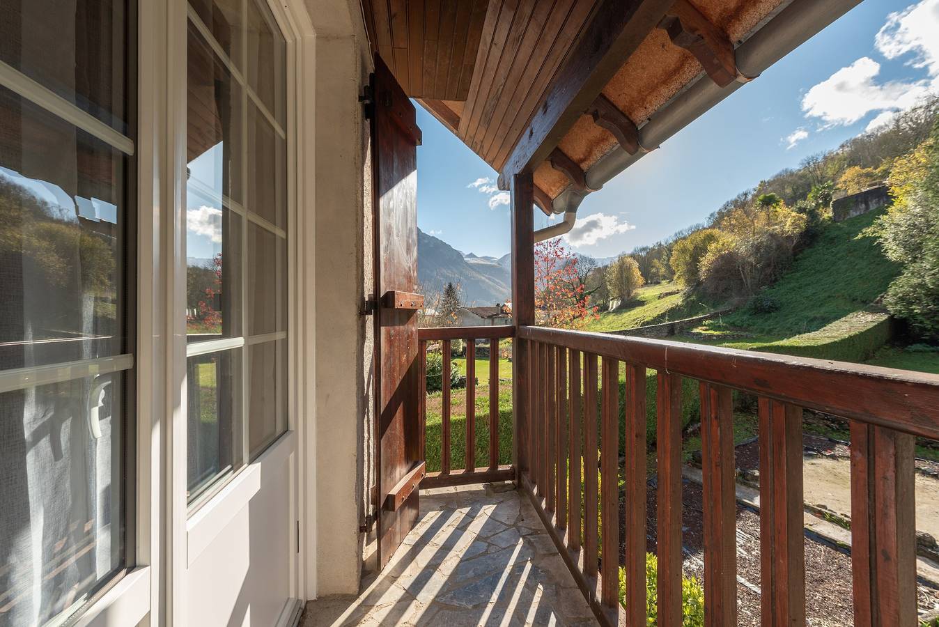 Maison de vacances « Montée Du Boiloa - Bielle, Laruns » avec vue montagne, terrasse et jardin privés in Bielle (Pyrénées-Atlantiques), Béarn