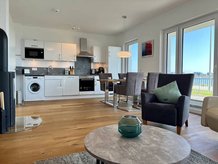 Ganze Wohnung, Eastside - rollstuhlgerecht, 1. Reihe, strandnah, Terrasse, Meerblick in Olpenitz, Kappeln