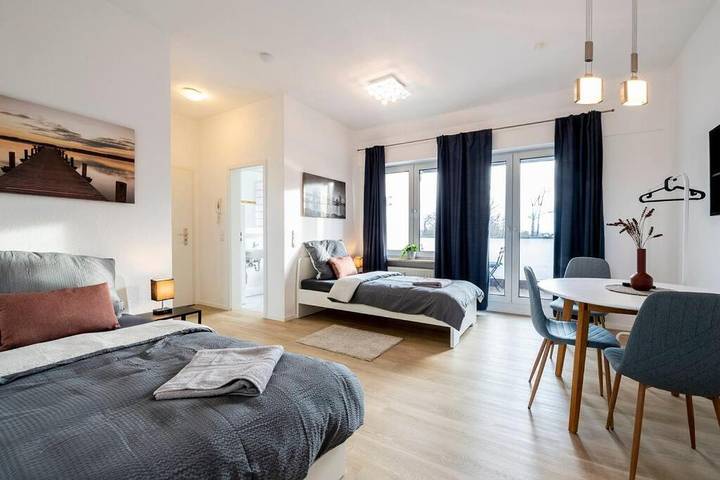 Ferienwohnung für 3 Personen, mit Balkon in Groß-Gerau