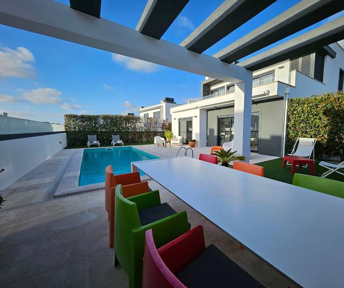 Chalet para 6 personas, con balcón además de piscina y jardín en Lisboa y alrededores - 2