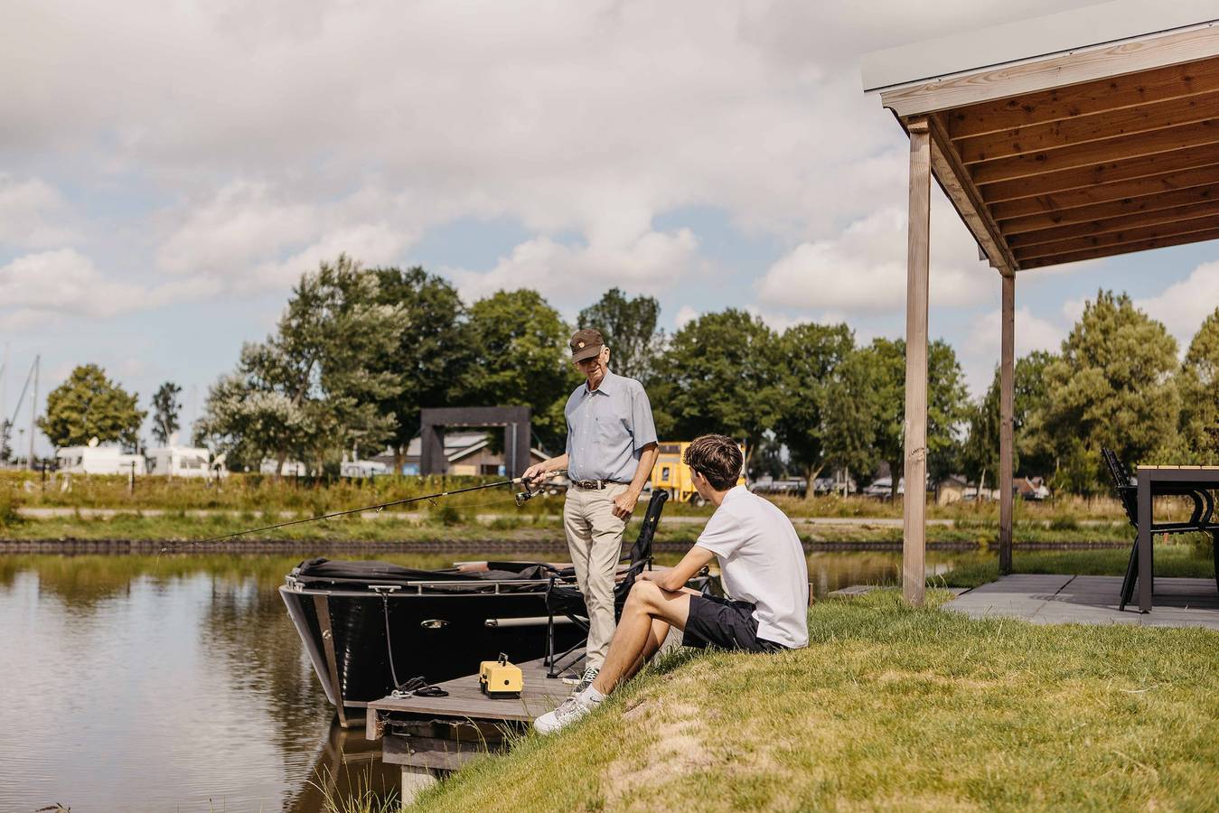 Boutique Parc Pharshoeke — Wasservilla Außenhafen | 6 Personen in Heeg, Ijsselmeer