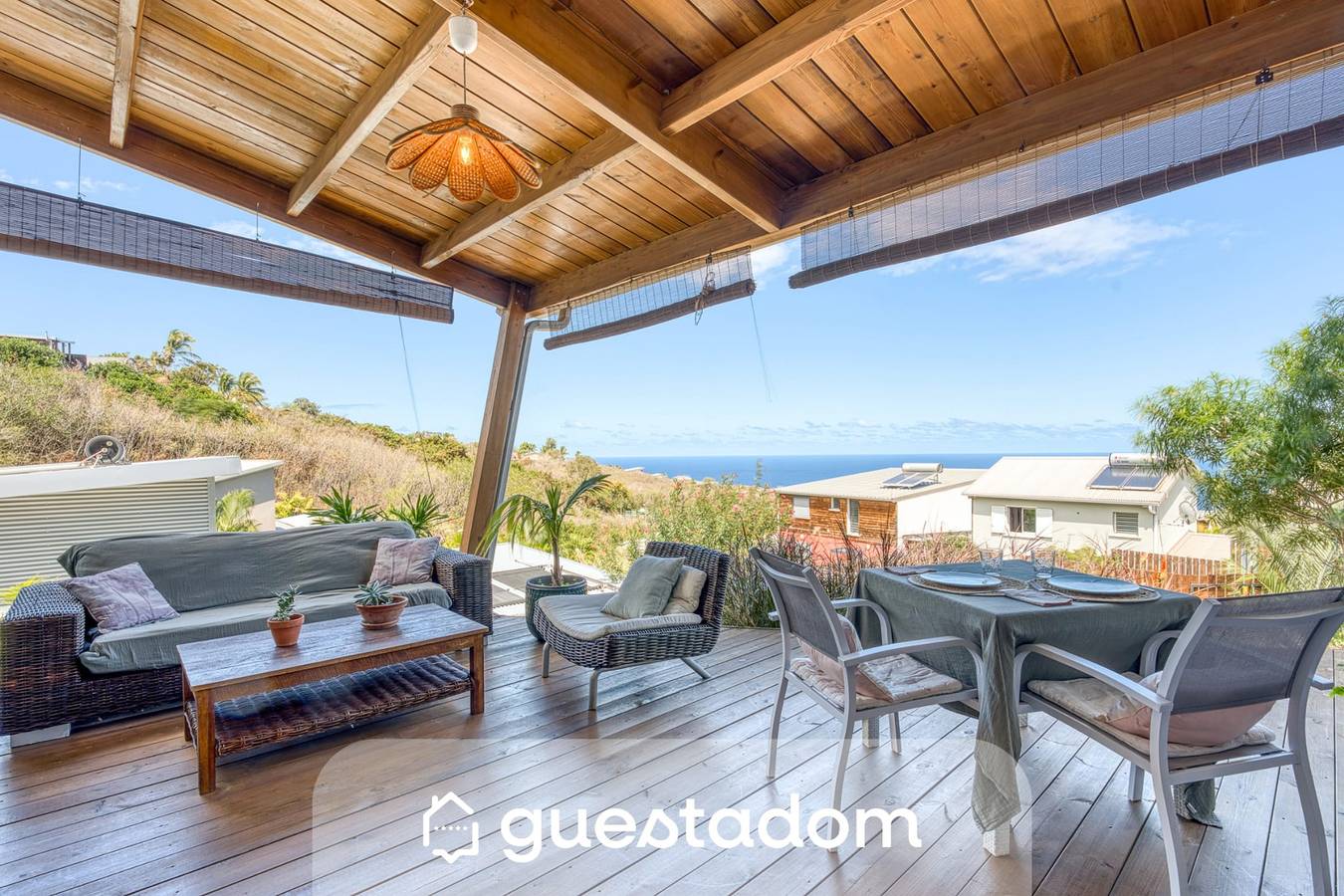 Villa Lady seaview - Terrasse - Vue mer in Saint-Leu, Île de la Réunion