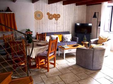 Gîte pour 4 personnes, avec terrasse, animaux acceptés à Locmiquélic