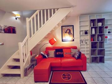 Gîte pour 4 personnes, avec balcon et vue à Les Clayes-sous-Bois