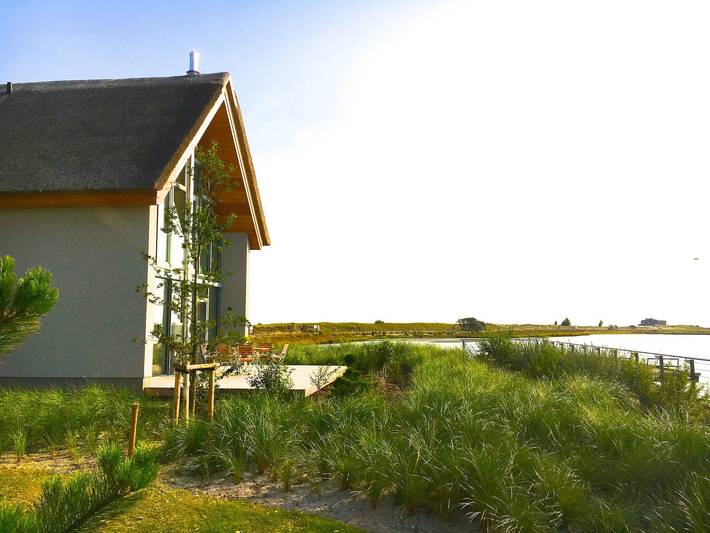 Filter.hub_sauna.vacation_home für 6 Personen, mit Balkon und Terrasse sowie Sauna und Seeblick in Heiligenhafen