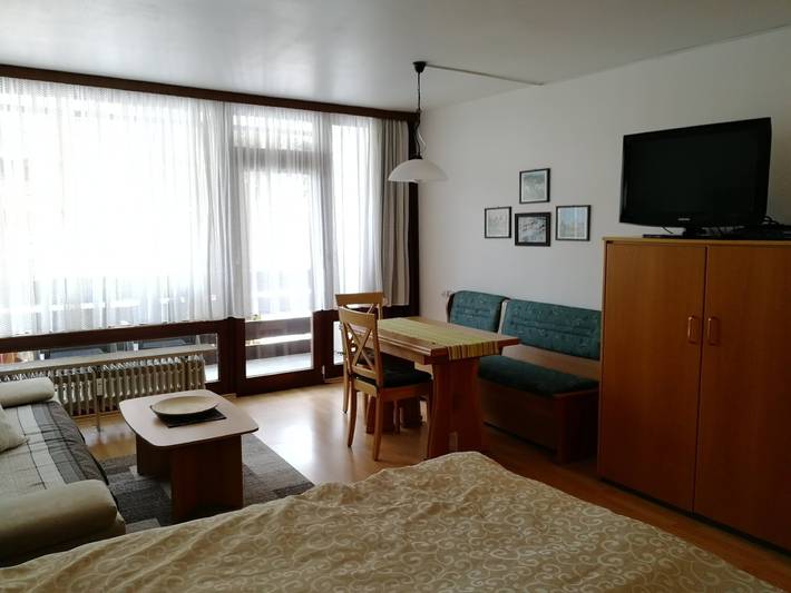 Studio für 4 Personen, mit Balkon