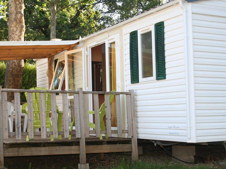 Camping Le Picouty - Mobilheim 5 personen - Grand Large Clim 2 Zimmer in Payrac, Quercy
