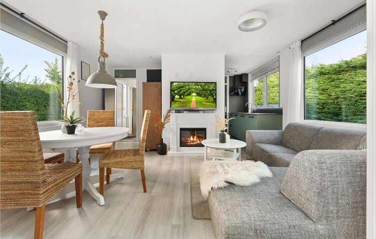 Vakantiehuis voor 5 personen met tuin in Nederlandse Noordzeekust