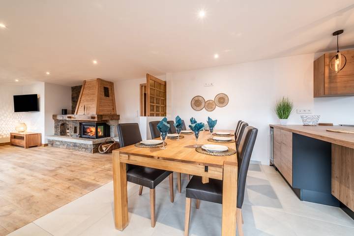 Chalet pour 7 personnes, avec jardin et balcon, animaux acceptés en Haute-Savoie - 4