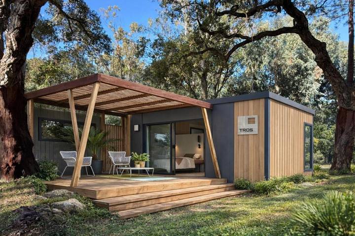 Camping para 2 personas, con piscina y vistas además de sauna y jardín - 1