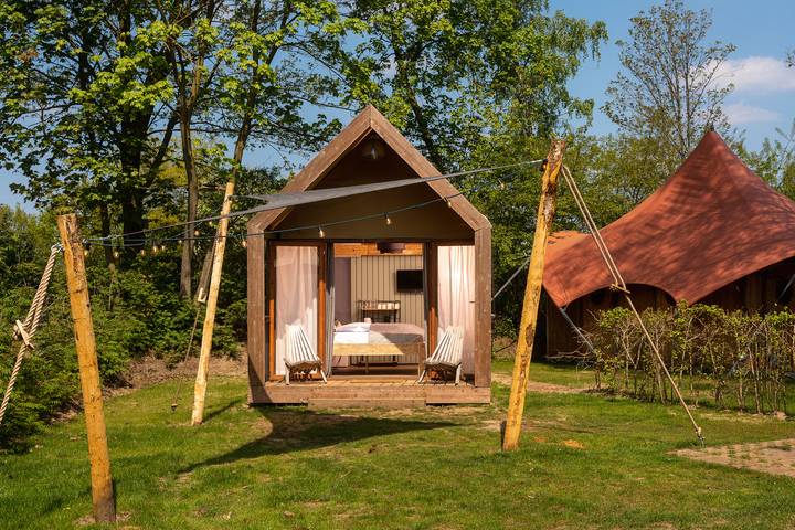 Vakantiepark voor 2 personen, met terras en balkon/terras in Overijssel