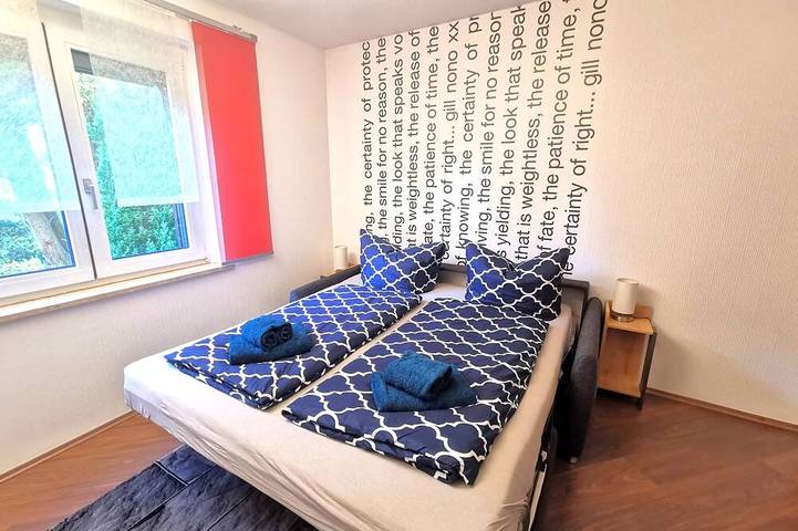 Ganze Wohnung, 45m² Ferienwohnung für bis zu 4 Personen, ideal für Naturfreunde und Wintersport in Stützengrün, Erzgebirge