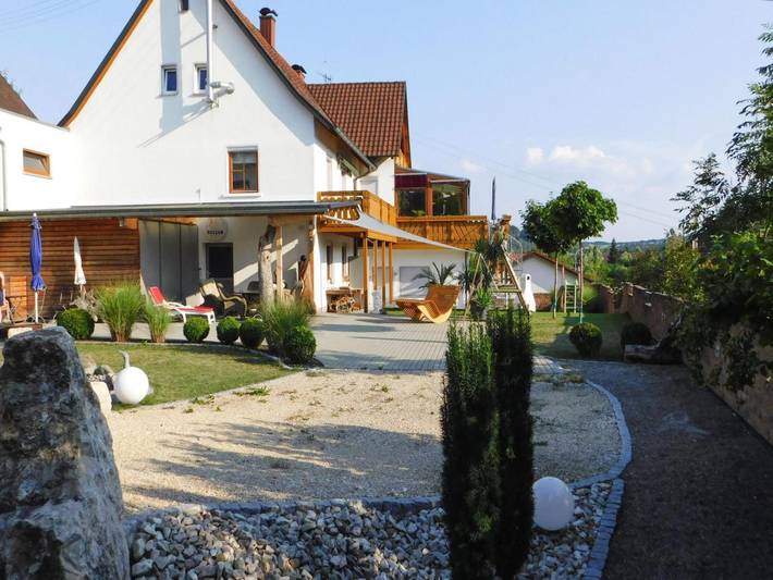 Bauernhof für 2 Personen, mit Balkon und Garten in Naturpark Obere Donau