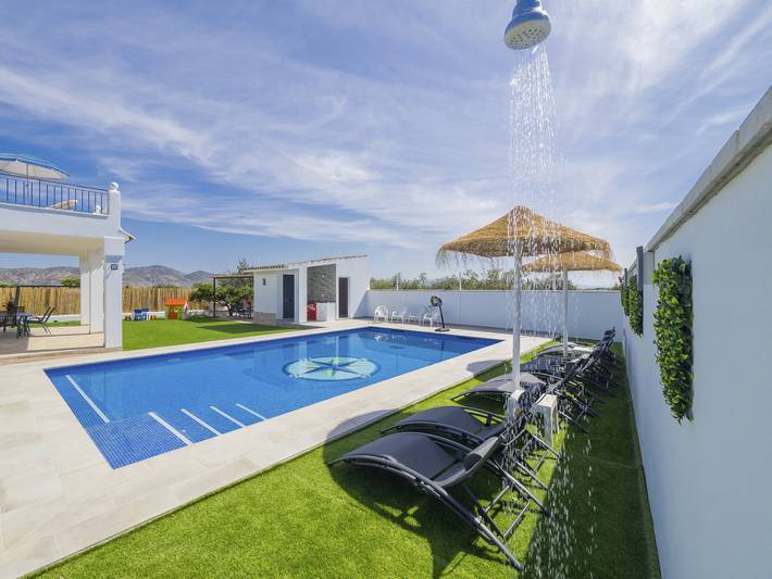 Finca für 10 Personen, mit Balkon und Garten, kinderfreundlich in Alhaurín el Grande - 4