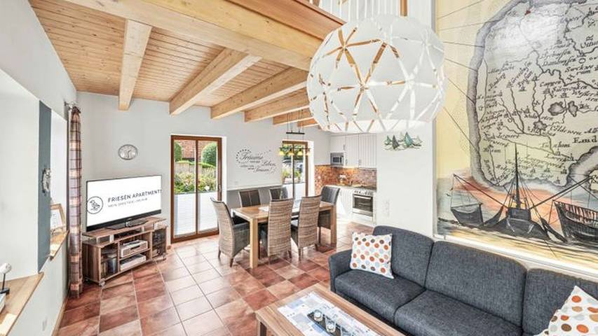 Ferienhaus für 6 Personen, mit Garten in Greetsiel - 2