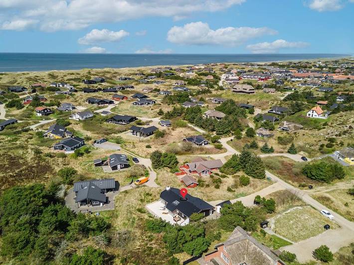 Ferienhaus mit einem schönen hellen Wintergarten Whirlpool und Sauna - Blåbærvej 18 in Henne, Varde