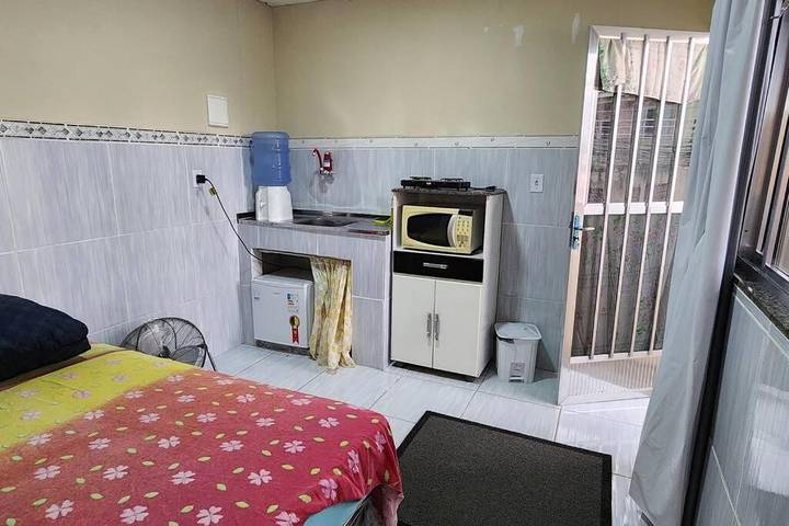 Casas e apartamentos de temporada para 4 pessoas, com vista e jardim e ainda balcão em Nova Iguaçu