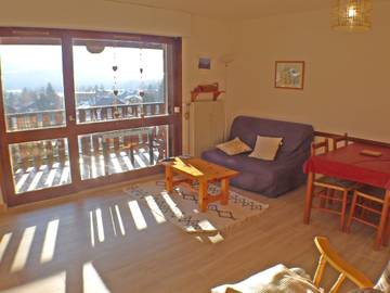 Gîte pour 4 personnes, avec terrasse, animaux acceptés à Samoëns