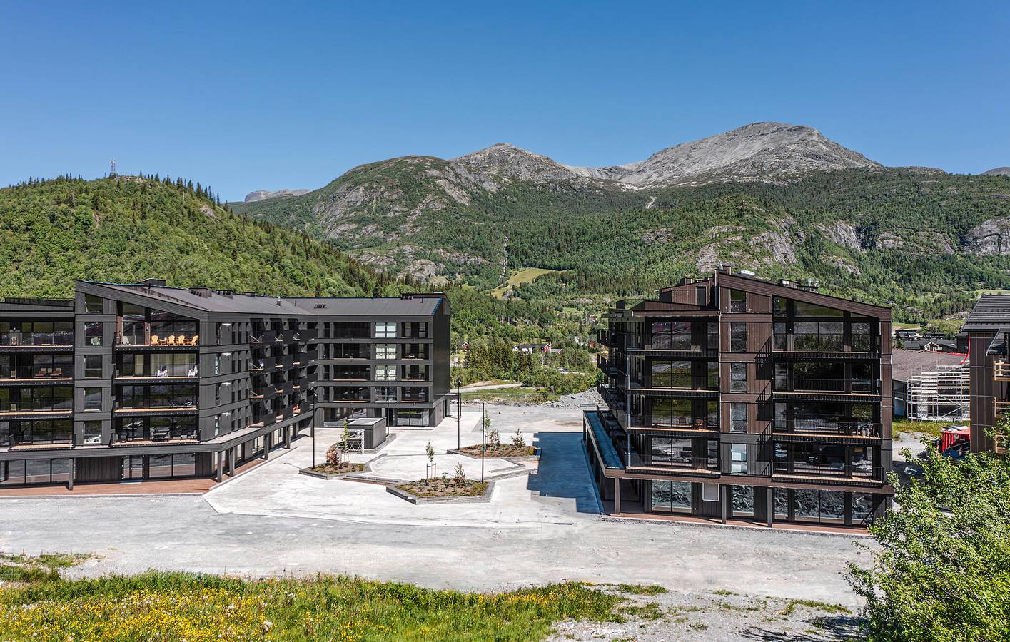 Hel ferieleilighet, Ferieleilighet for 8 personer med terrasse in Hemsedal by, Hemsedal 