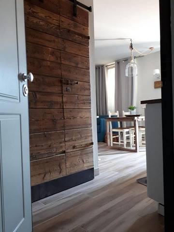 Gîte pour 4 personnes, avec vue sur le lac ainsi que balcon et vue à Sarnico