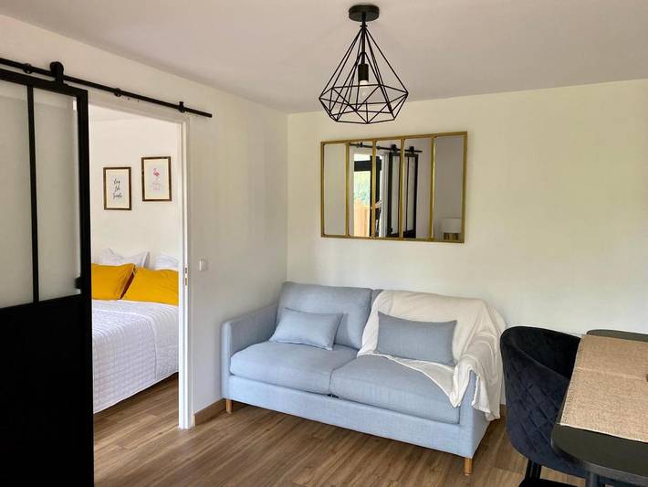 Appartement de vacances pour 4 personnes, avec jardin et vue
