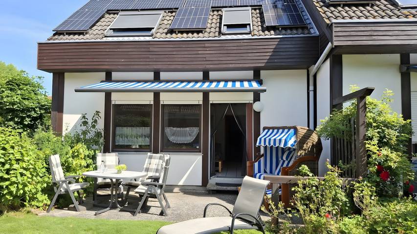 Ferienwohnung für 5 Personen, mit Garten