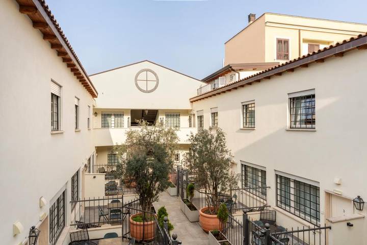Apartahotel para 6 personas, con jardín en Roma
