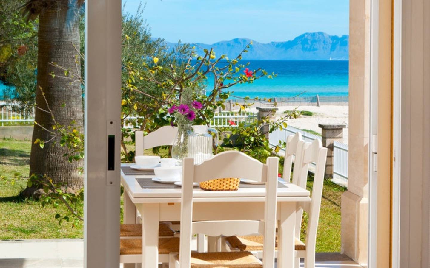 Ganze Wohnung, Ferienwohnung "Sun Of The Bay Vidalba-Bloq2 Apto 1" mit Meerblick, privater Terrasse und Wlan in Playa de Alcúdia, Alcúdia