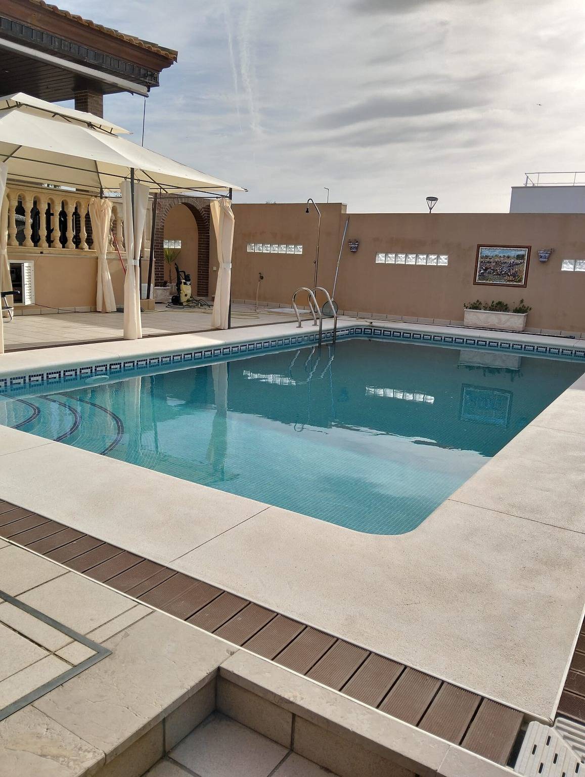 Chalet mit privatem Pool und Garten in Aljaraque, Huelva in Aljaraque, Costa de la Luz