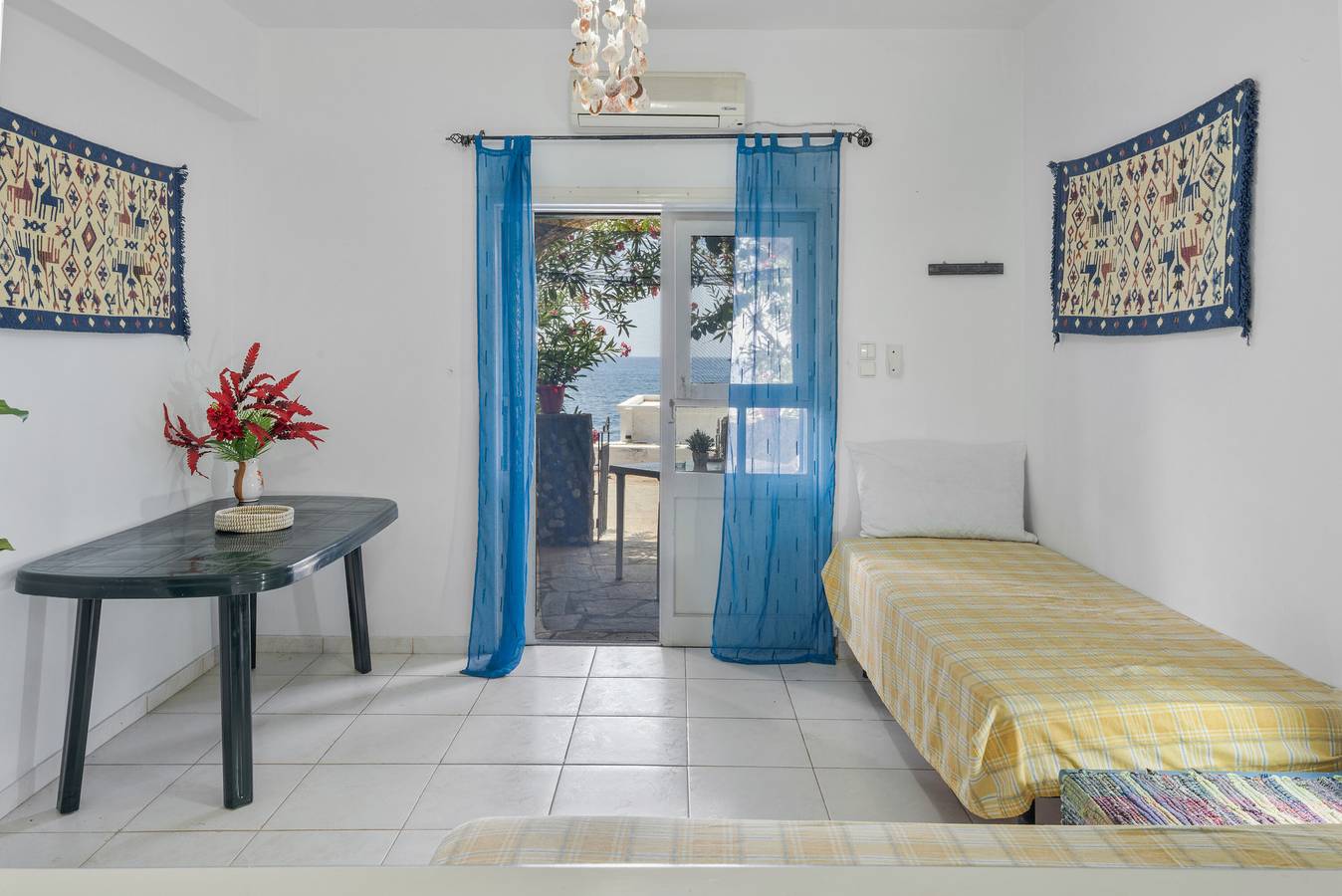 Appartement entier, Appartement "Syrios Suites No 1" avec vue sur la mer, Wi-Fi et climatisation in Myrties, Kalymnos