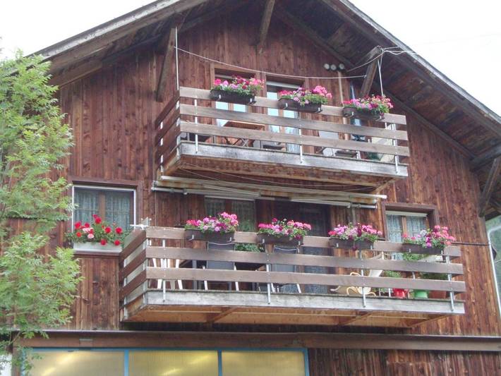 Ferienwohnung für 3 Personen, mit Balkon und Garten sowie Ausblick in St. Stephan