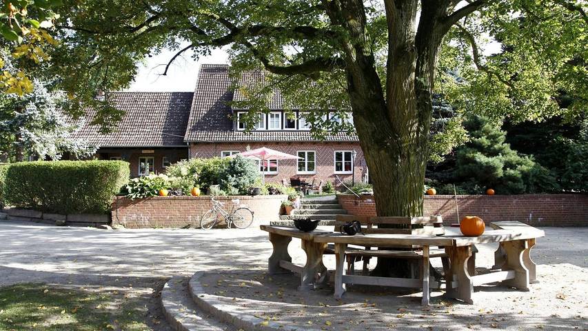 Vakantiewoning voor 5 personen, met terras en tuin in Bispingen