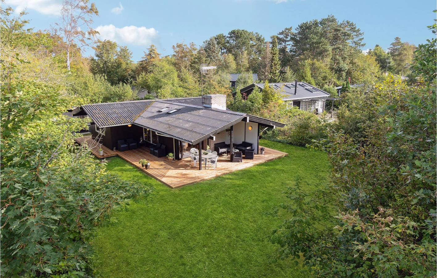 Ferienhaus für 7 Personen mit Terrasse in Gilleleje, Kattegat Küste