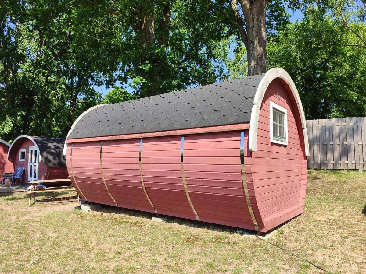 Tinyhouse "Comet" am See, an der Mecklenburger Seenplatte in Himmelpfort, Ruppiner Seenland