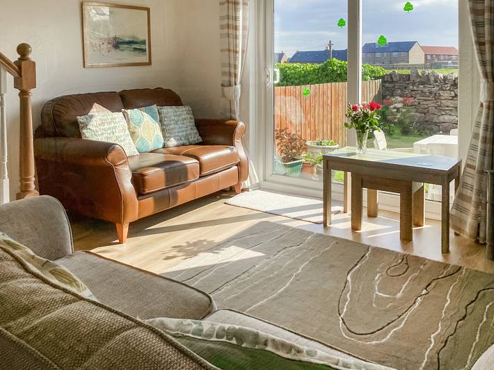 Cottage for 2 people, with garden in Beadnell