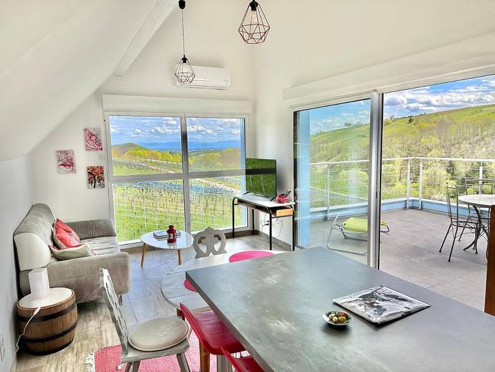 Location de vacances pour 4 personnes, avec terrasse et vue, animaux acceptés à Reichsfeld - 4