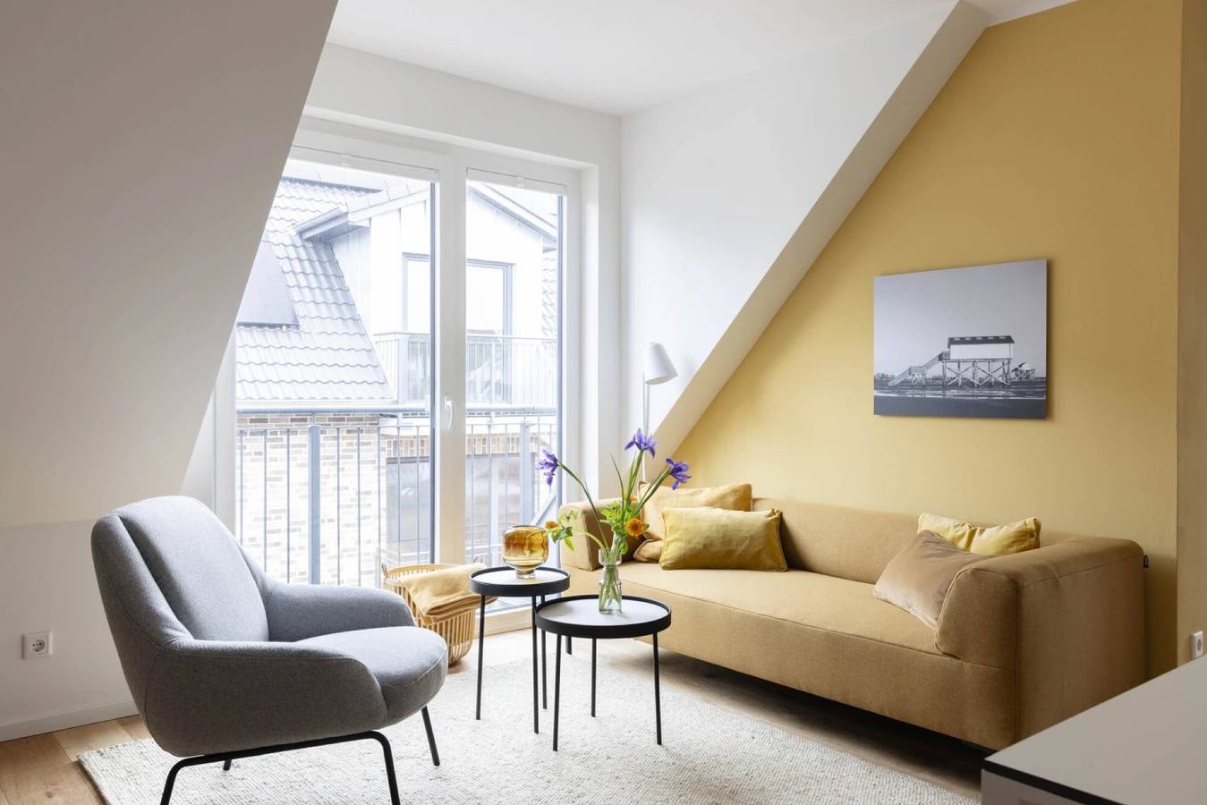 Entire apartment, Apartment 'Strandroggen' with Balcony and Wi-Fi in St. Peter-Bad, St. Peter-Ording
