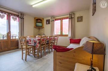 Gîte pour 6 personnes, avec balcon dans Les Trois Vallées