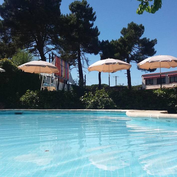 Casa rural para 2 personas, con vistas y piscina además de jardín y piscina para niños en Castilla-La Mancha