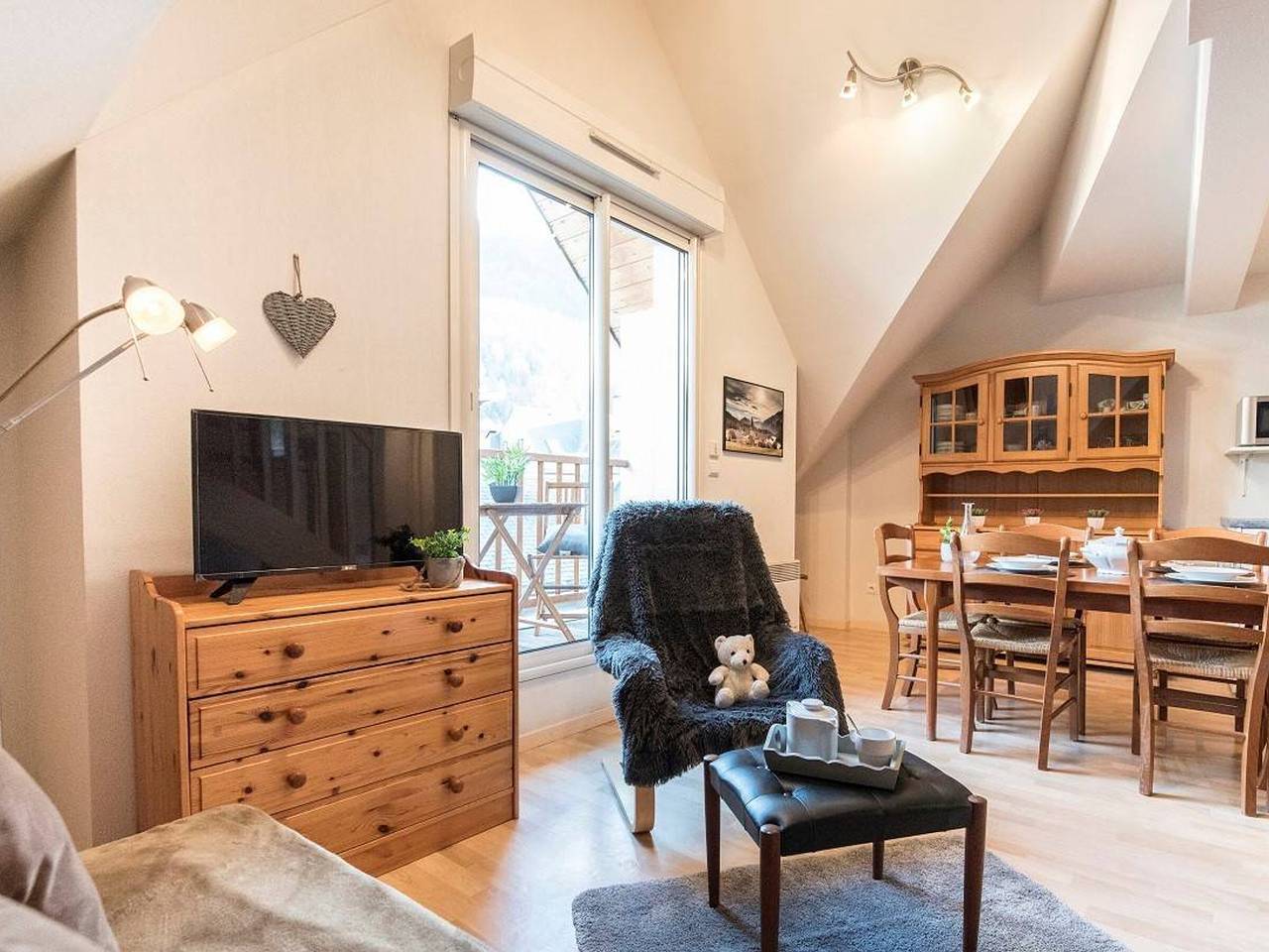 Entire apartment, 3-Star Apartment with Parking, 6 People, Saint Lary in Saint-Lary-Soulan, Pyrenees National Park
