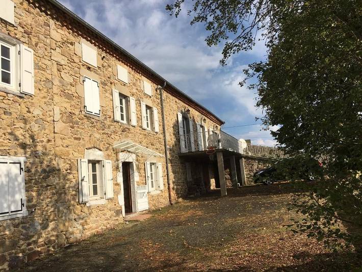 Maison de vacances pour 8 personnes, avec vue ainsi que balcon et jardin en Haute-Loire - 4