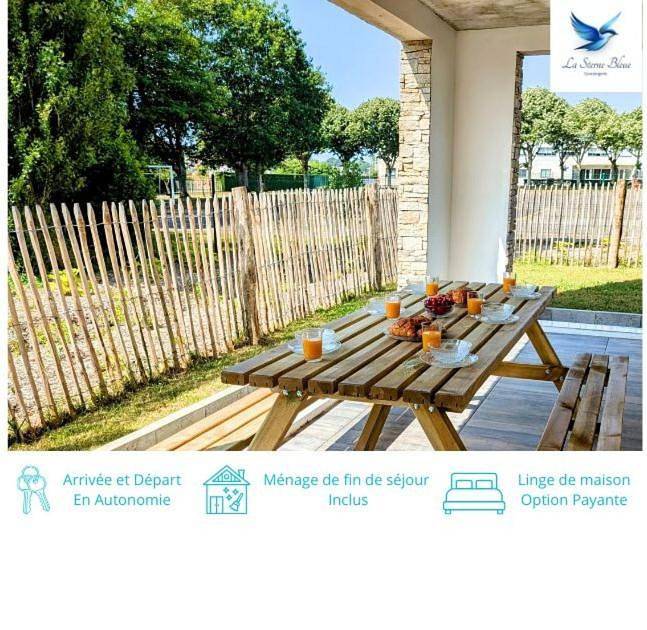 Gîte pour 8 personnes, avec Terrasse et Jardin dans Casino de Pornic