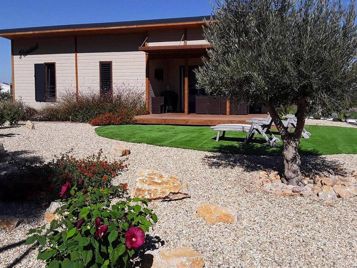 Chalet für 7 Personen, mit Pool und Garten sowie Terrasse - 1