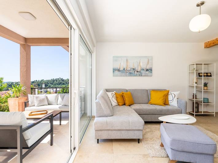 Holiday rental for 5 people, with terrace, with pets in Srebreno