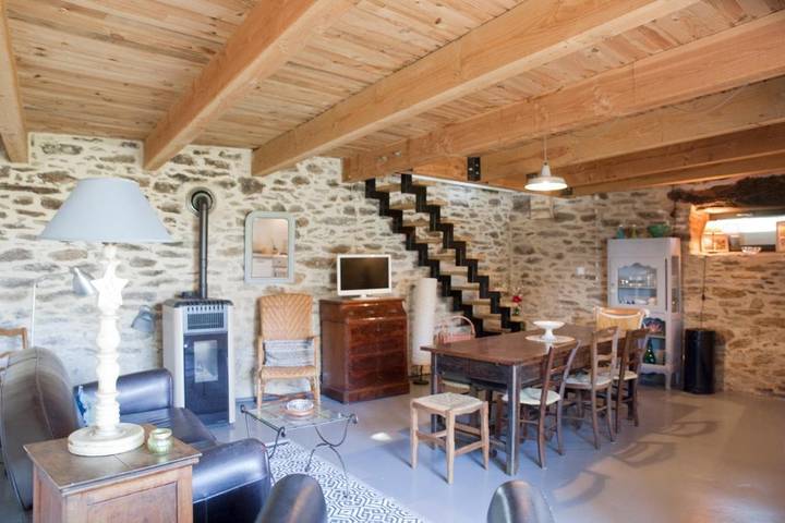 Maison de vacances pour 4 personnes, avec vue et jardin, animaux acceptés