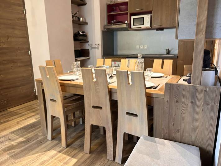 Gîte pour 8 personnes, avec balcon, animaux acceptés dans Station de Risoul - 3