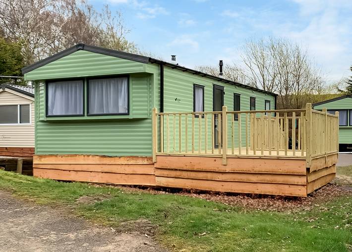 Caravan for 6 people in Scotland