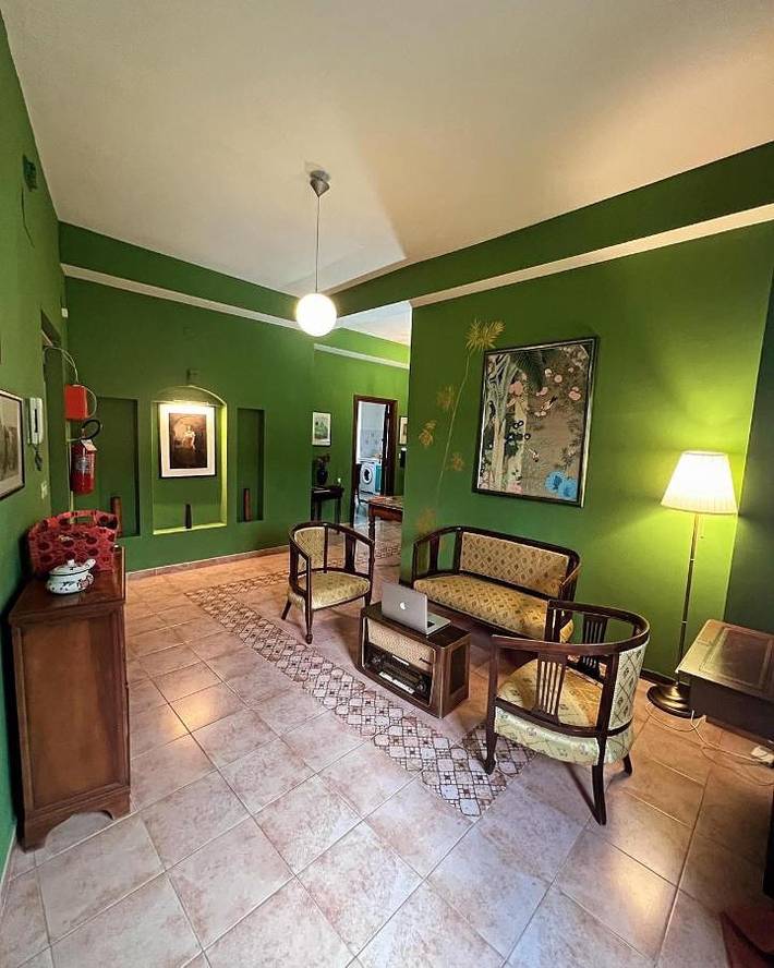 Cama y desayuno para 3 personas, con Balcón además de Terraza y Vistas en Cassino
