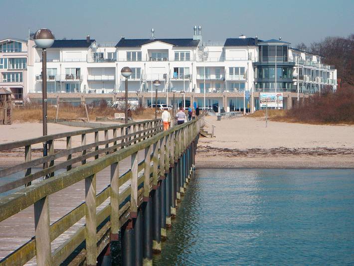 Ferienwohnung für 2 Personen, mit Ausblick und Balkon in Südstrand Pelzerhaken