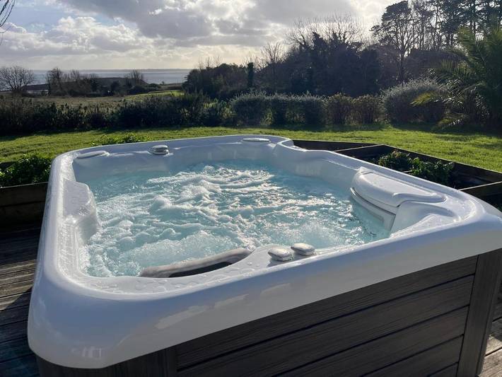 Location de vacances pour 5 personnes, avec Jacuzzi ainsi que Terrasse et Vue dans Plage de l'Aber